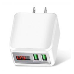 2.4A CHARGER TWO USB PORTS...