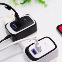 1A CHARGER TWO USB PORTS...